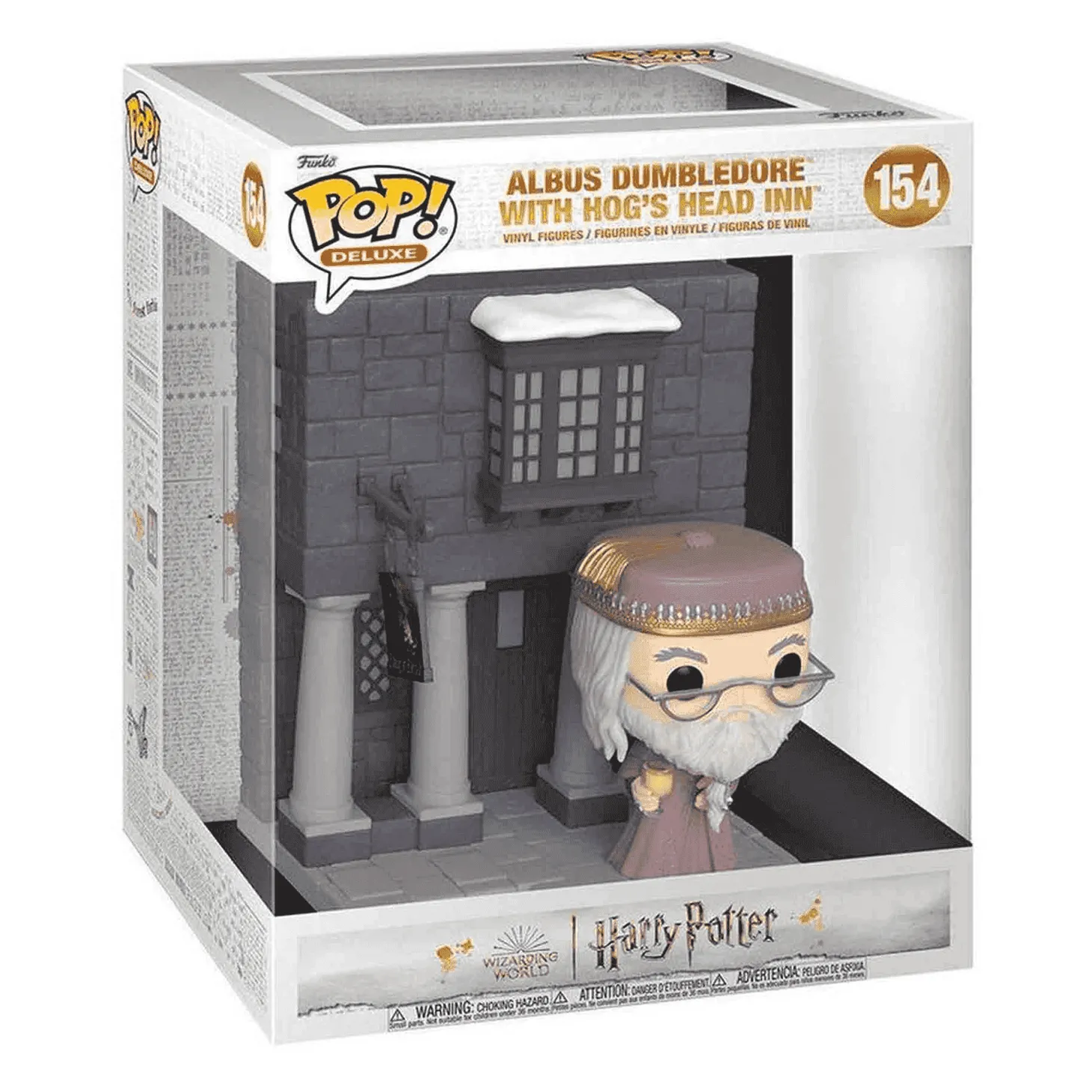 Funko POP Deluxe Harry Potter Hogsmeade Hog´s Head con Dumbledore