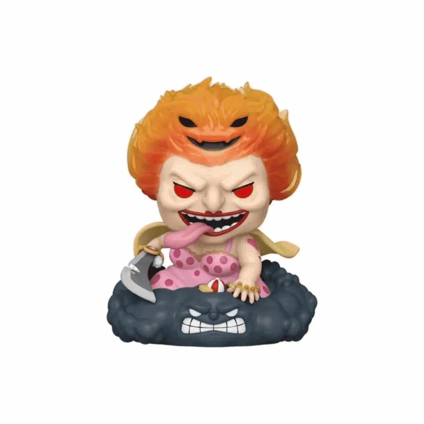 Funko Pop Deluxe: Hungry Big Mom de One Piece. ¡Ideal para coleccionistas y fans de la serie!