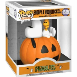 Funko Pop Deluxe Snoopy y Woodstock - Muñeco coleccionable de alta calidad for fans de Peanuts - Ide