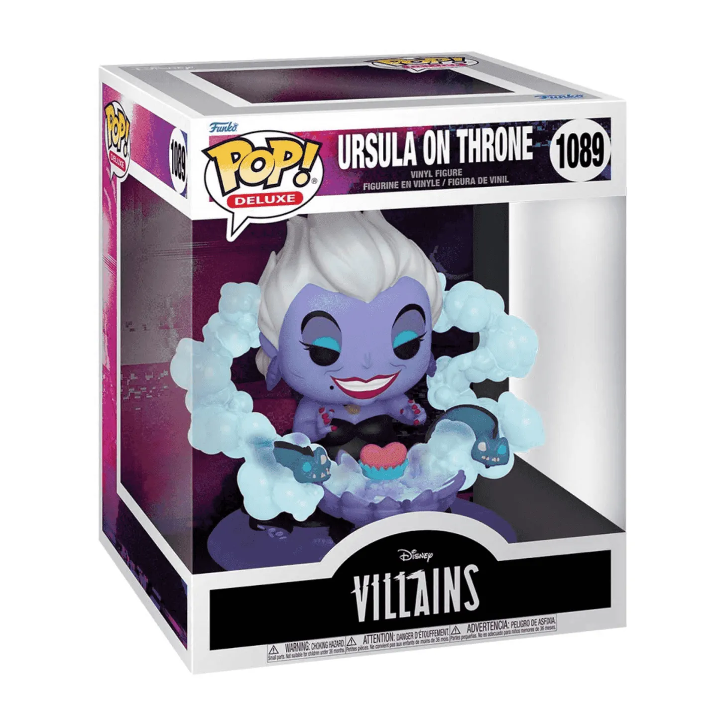 Funko POP Deluxe Villanos Ursula en el Trono