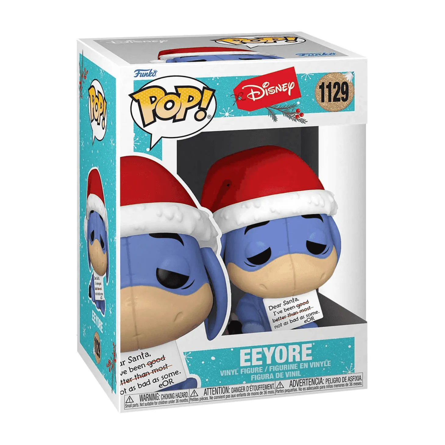 Funko Pop Disney: Holiday Eeyore - Figura navideña