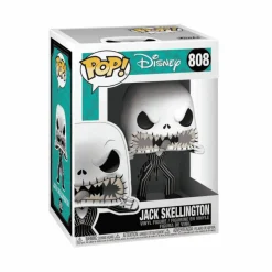 Funko Pop Disney: Jack (Scary Face) - Figura vinilo coleccionable de Jack Skellington para amantes d