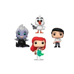 Funko Pop Disney pack 4 figuras La Sirenita edición especial Diamond