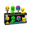 Funko Pop Disney Pesadilla antes de navidad pack de 4 Black Light