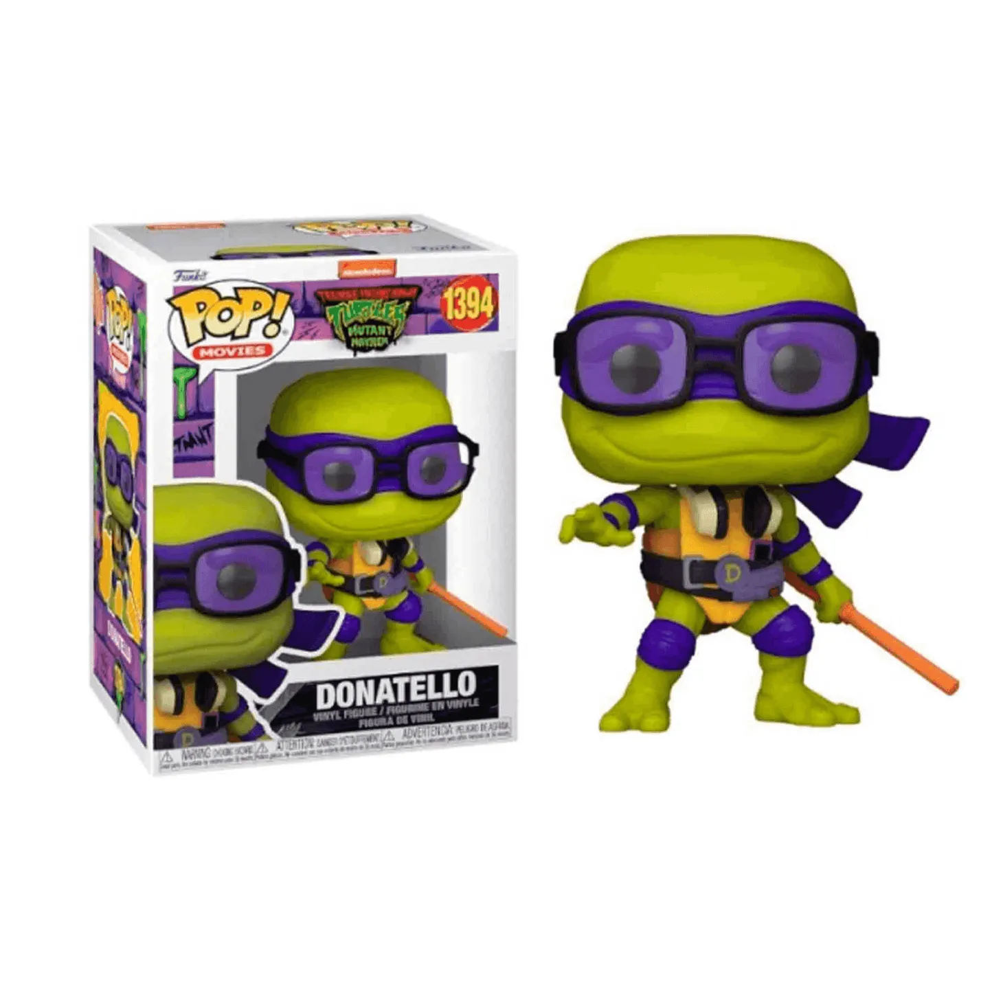 FUNKO POP Donatello nº 1394 - Tortugas Ninja