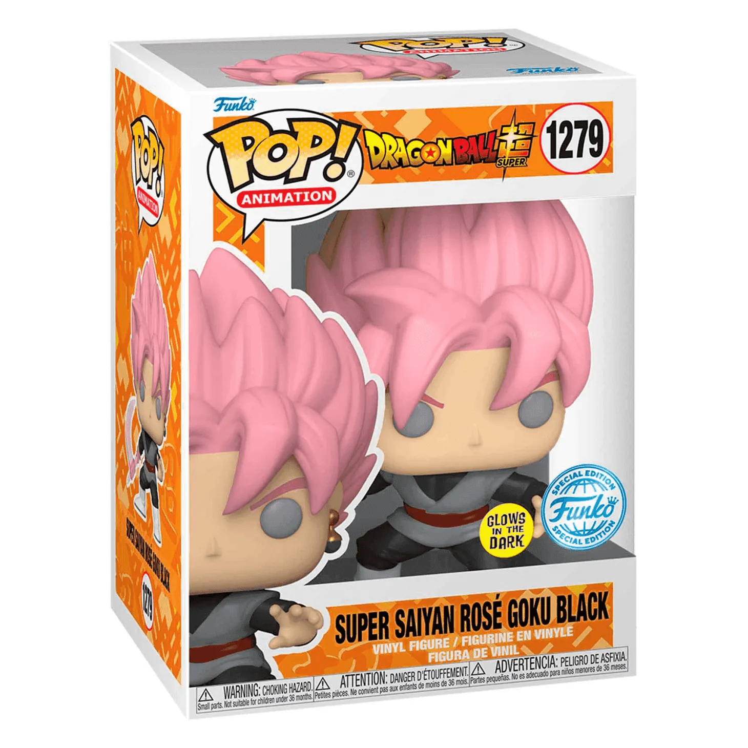 Funko Pop Dragon Ball Super Saiyan Rosé Goku Black 1279