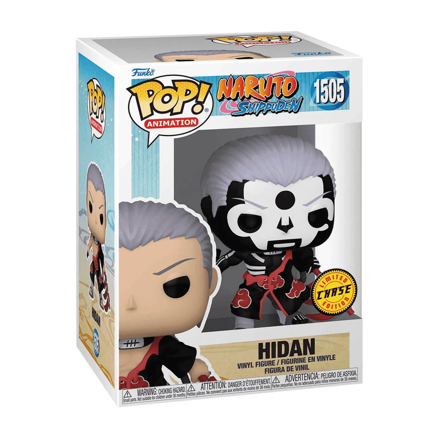 FUNKO POP Hidan 1505 Naruto Opción Chase Aleatoria