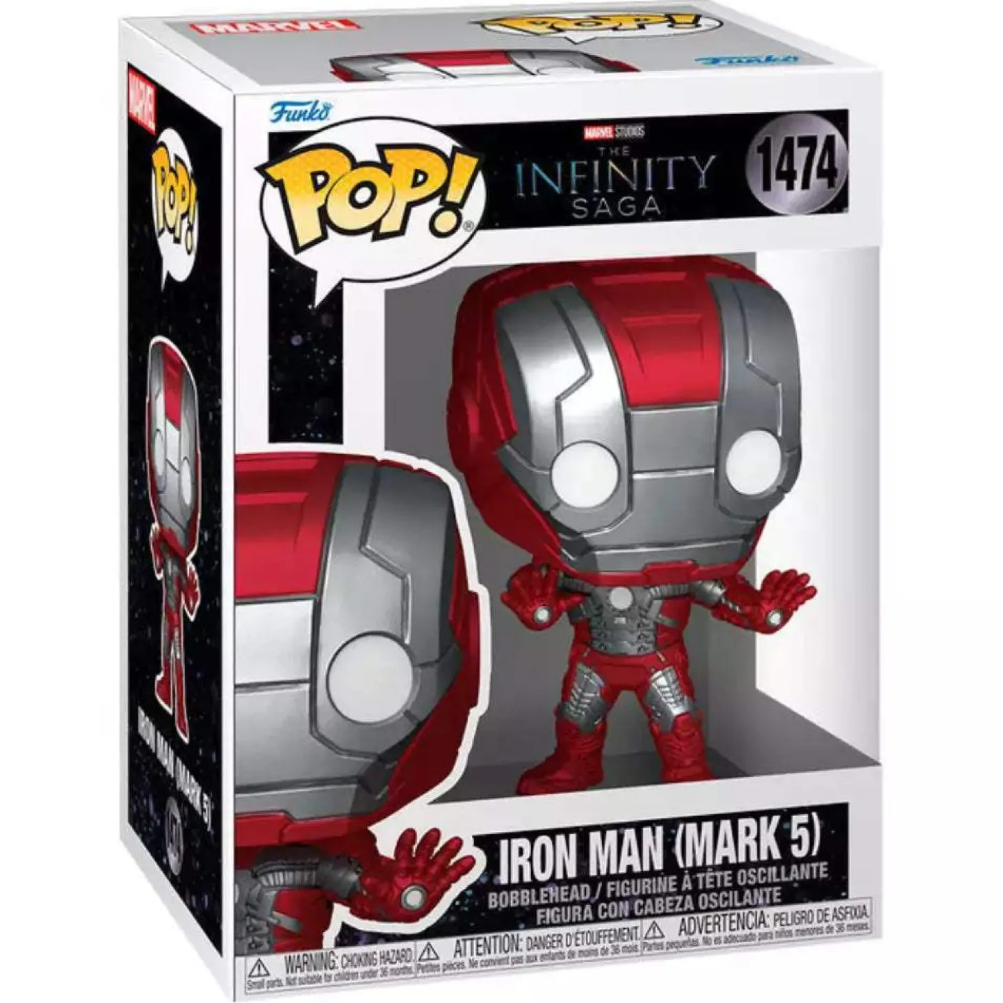 Funko Pop Iron Man Mark 5 nº1474 Marvel Infinity Saga