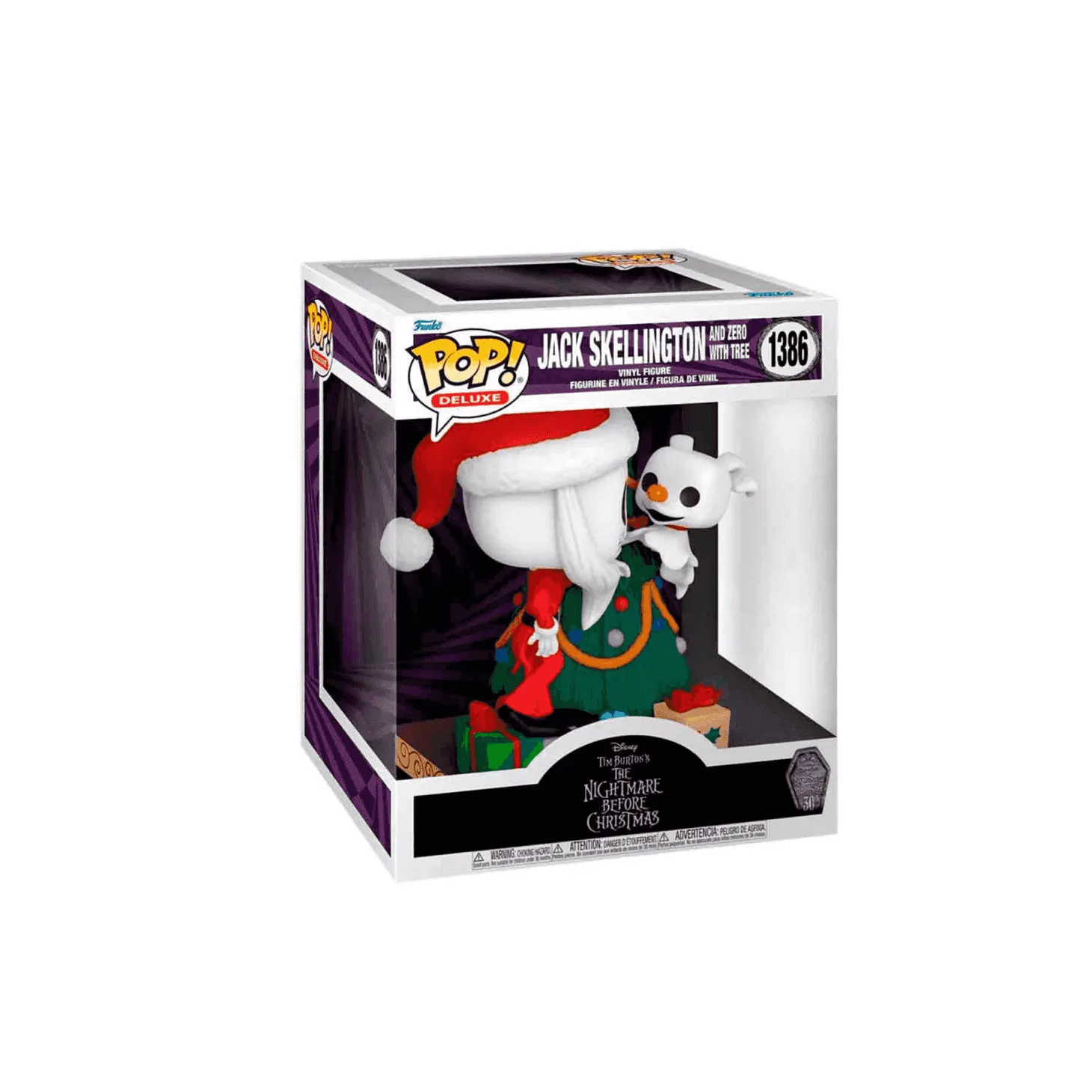 FUNKO POP Jack Skellington y Zero 1386 - Pesadilla Antes de Navidad