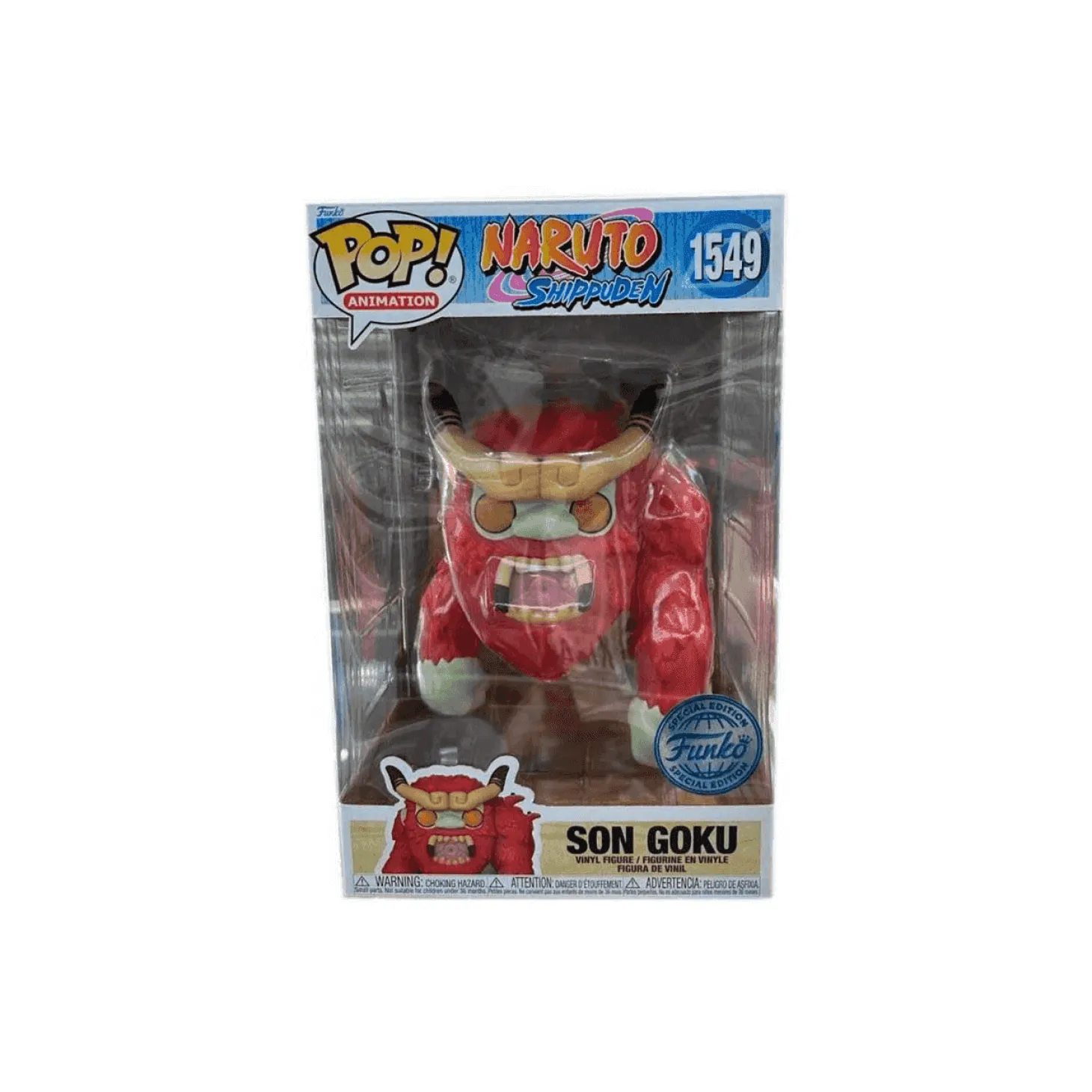 Funko Pop Jumbo Son Goku 1549 Naruto Shippuden Special Edition