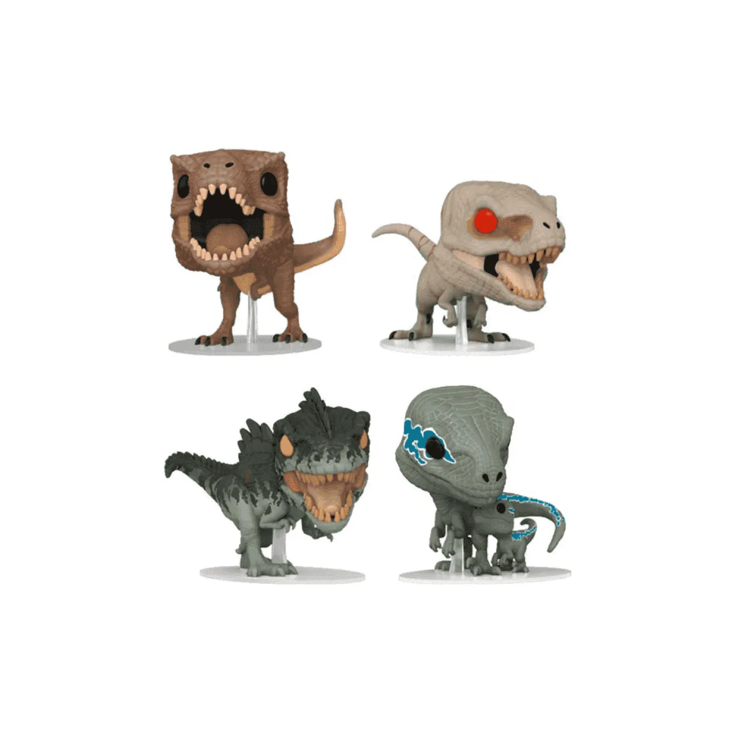 Funko Pop Jurassic World 3 Pack 4