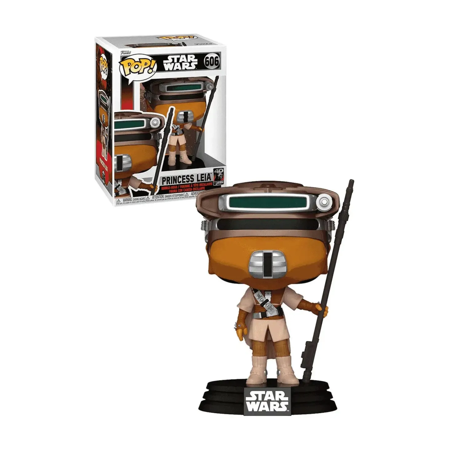 Funko Pop Leia (Boushh) Star Wars ROTJ 40º Aniversario