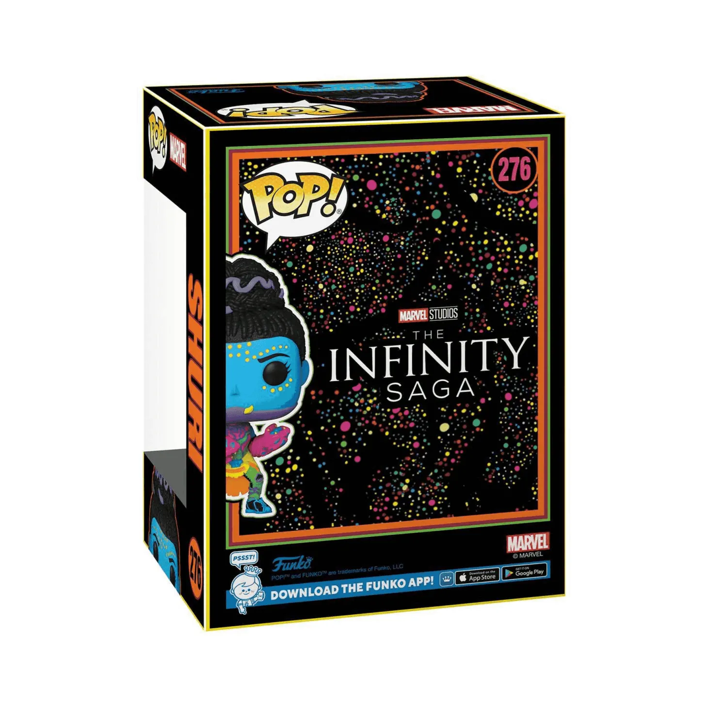 Funko POP Marvel Blacklight Shuri