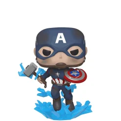 Funko Pop Marvel Endgame Capitan America Con Brokenshield