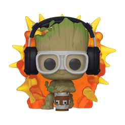Funko Pop Marvel Groot con detonador