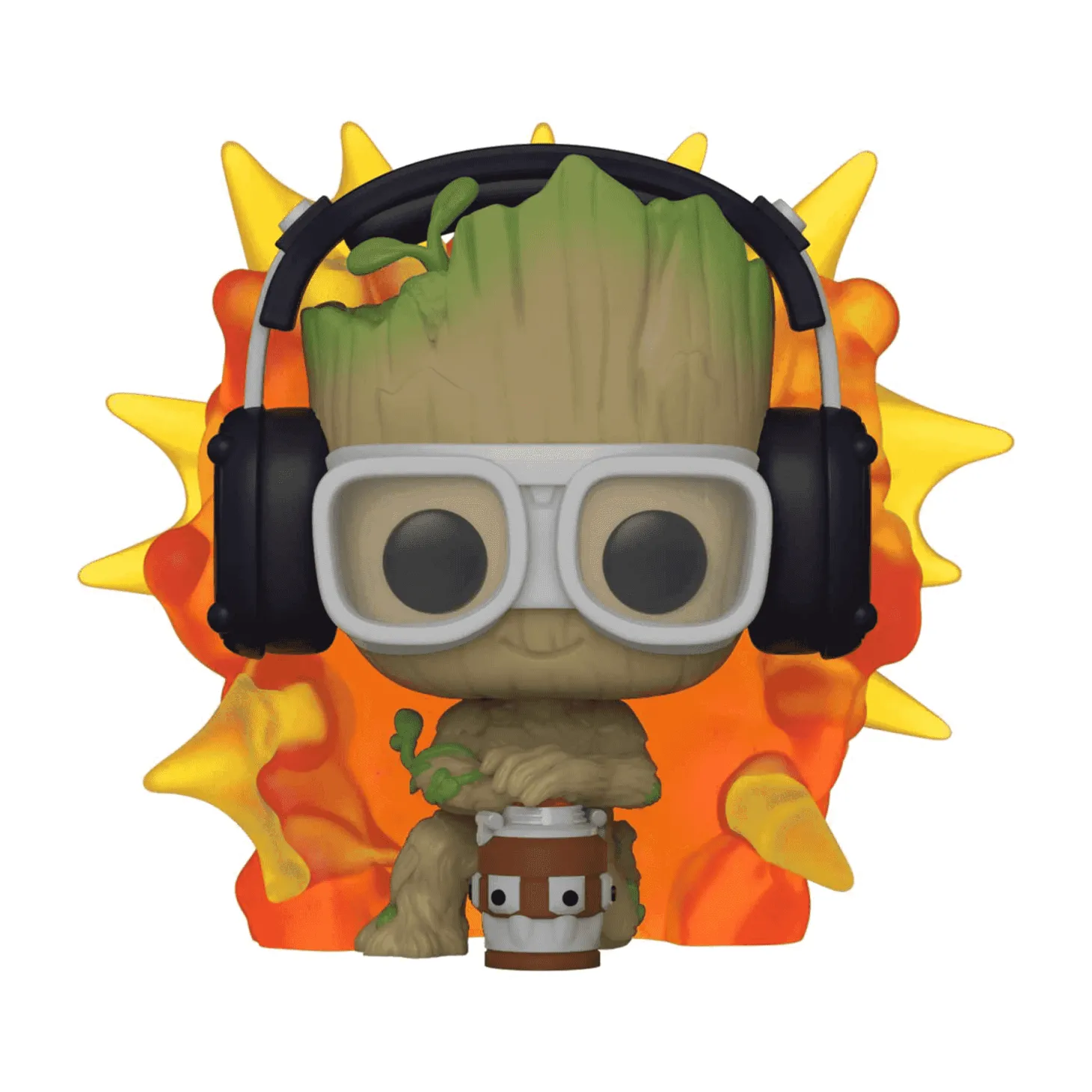 Funko Pop Marvel Groot con detonador