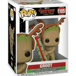 Funko POP Marvel Guardianes de la Galaxia Edición Holiday Special Groot