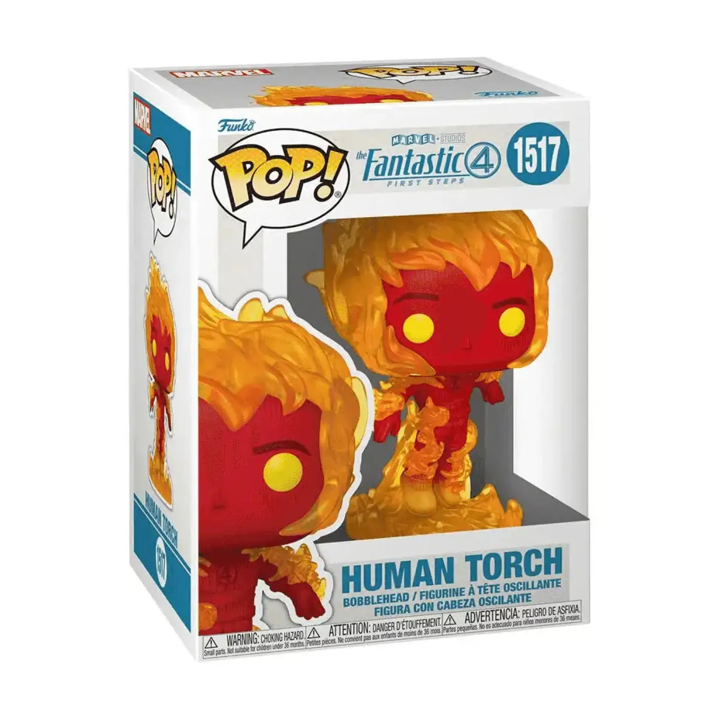 Funko Pop Marvel Los 4 Fantásticos Antorcha Humana