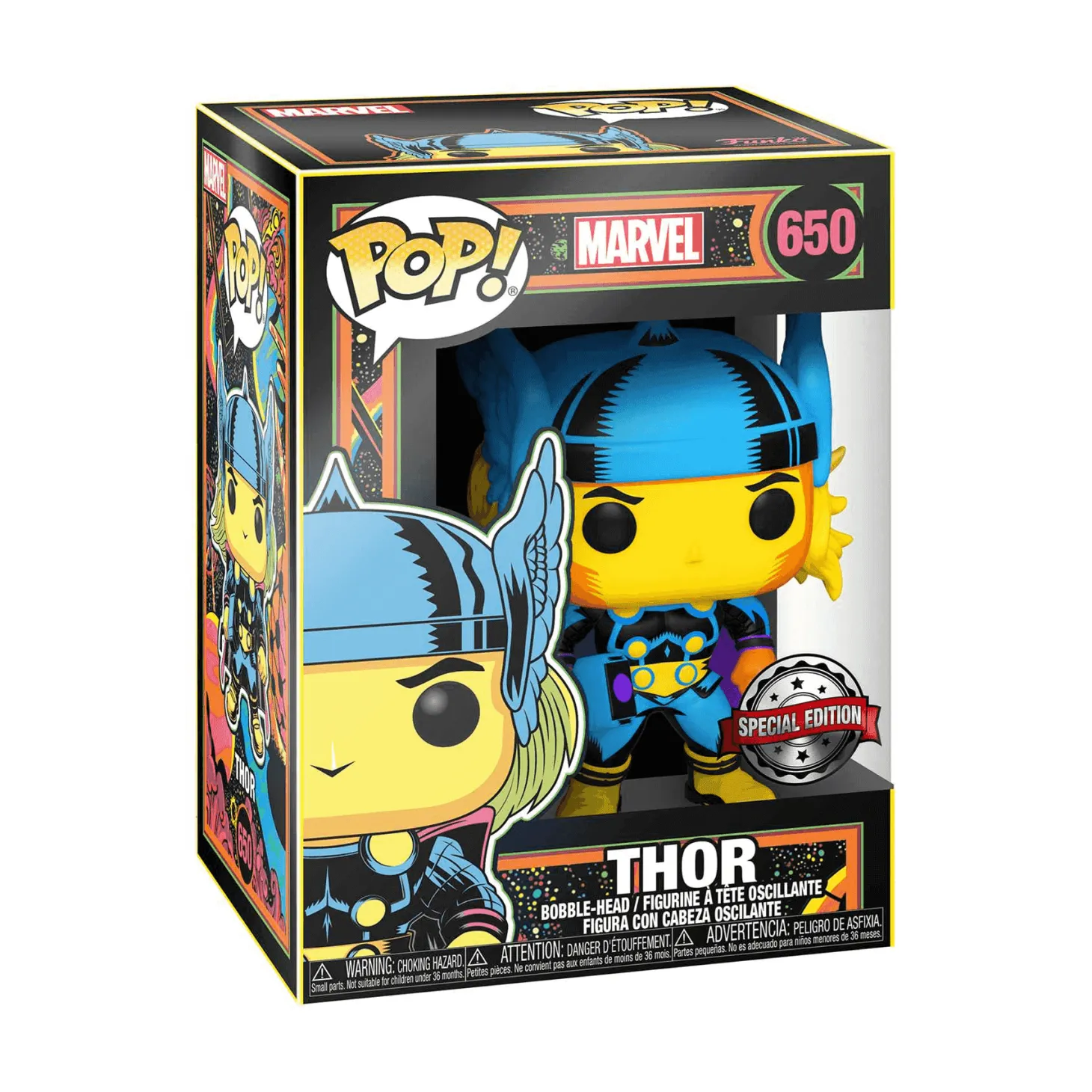 Funko POP Marvel Thor Black Light