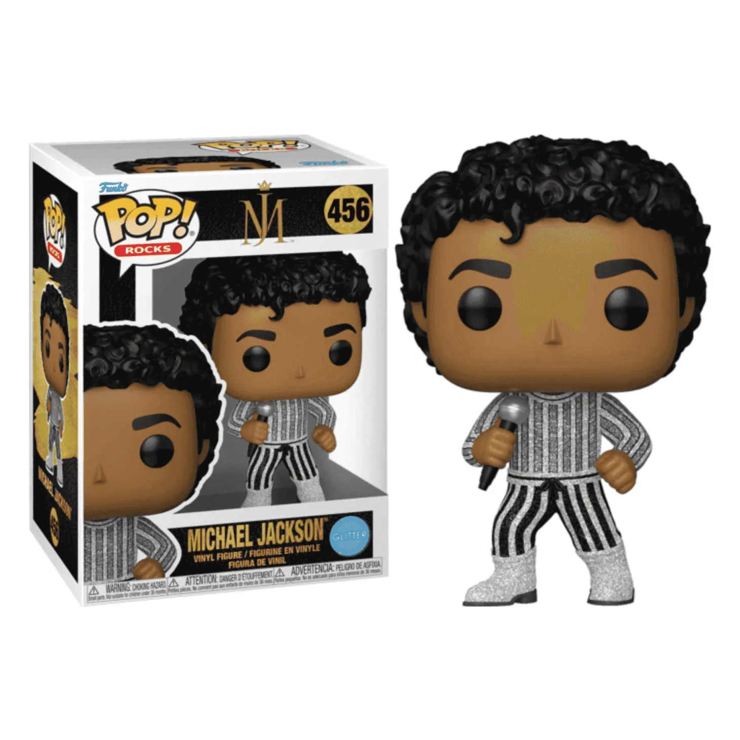 Funko Pop Michael Jackson 456 Rock With You Glitter