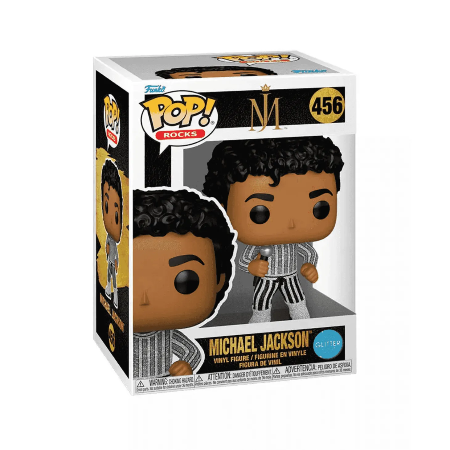 Funko Pop Michael Jackson 456 Rock With You Glitter