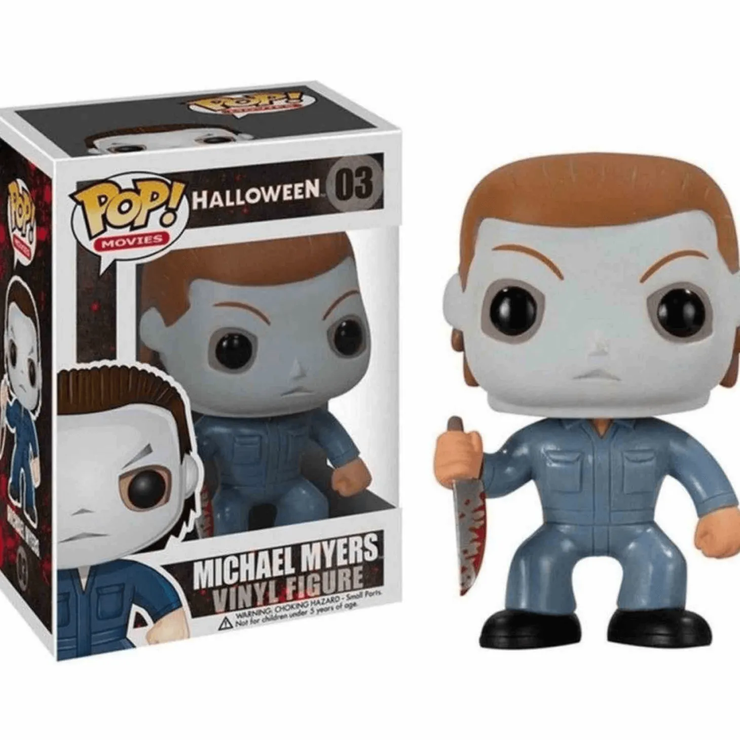 Funko Pop Michael Myers: Figura coleccionable de vinilo representando al icónico personaje de 'Hallo
