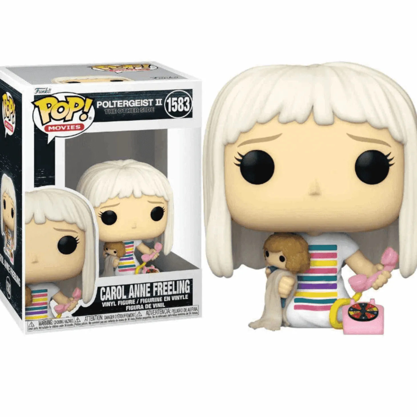 Funko Pop Movie: Poltergeist - Figura coleccionable Carol Anne