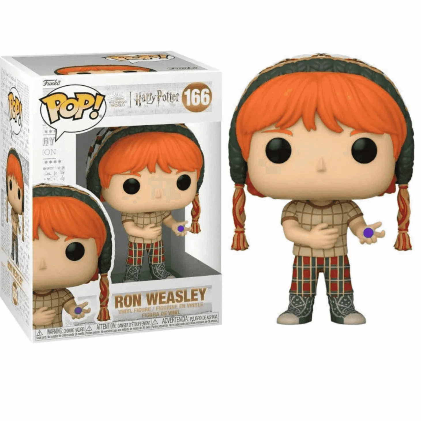 Funko Pop Movies Harry Potter: Ron Weasley con caramelos. ¡Ideal para coleccionar!