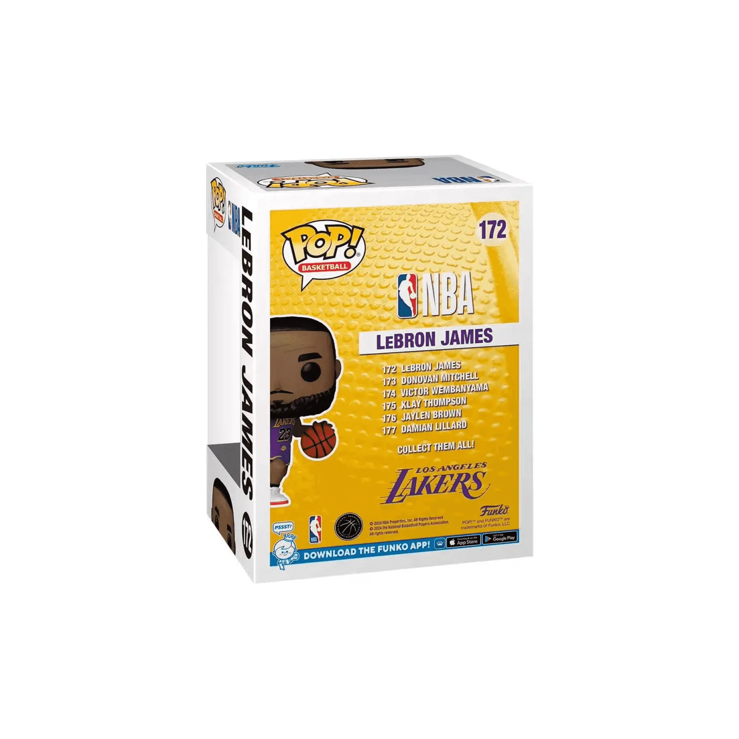 Funko Pop NBA Lakers LeBron James 172