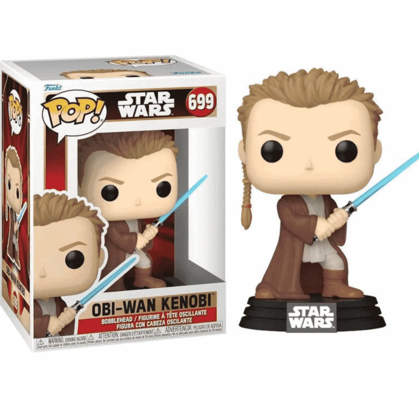 Funko Pop Obi-Wan Star Wars - Figura coleccionable de vinilo