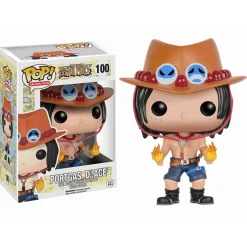 Funko Pop! One Piece: Portgas D. Ace - Figura coleccionable de vinilo resistente y detallada. Ideal