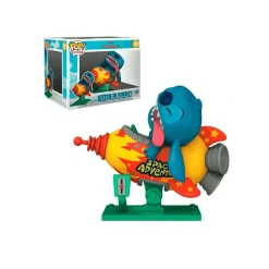 Funko Pop Rides Lilo y Stitch Stitch en el cohete