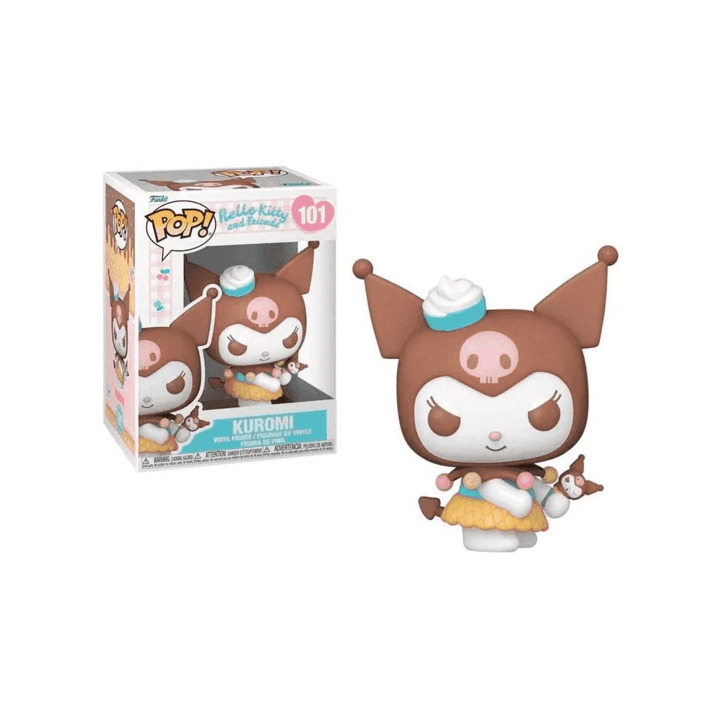 Funko Pop Sanrio: Hello Kitty-Kuromi Vinilo Collectible. Ideal para amantes de personajes kawaii. ¡C