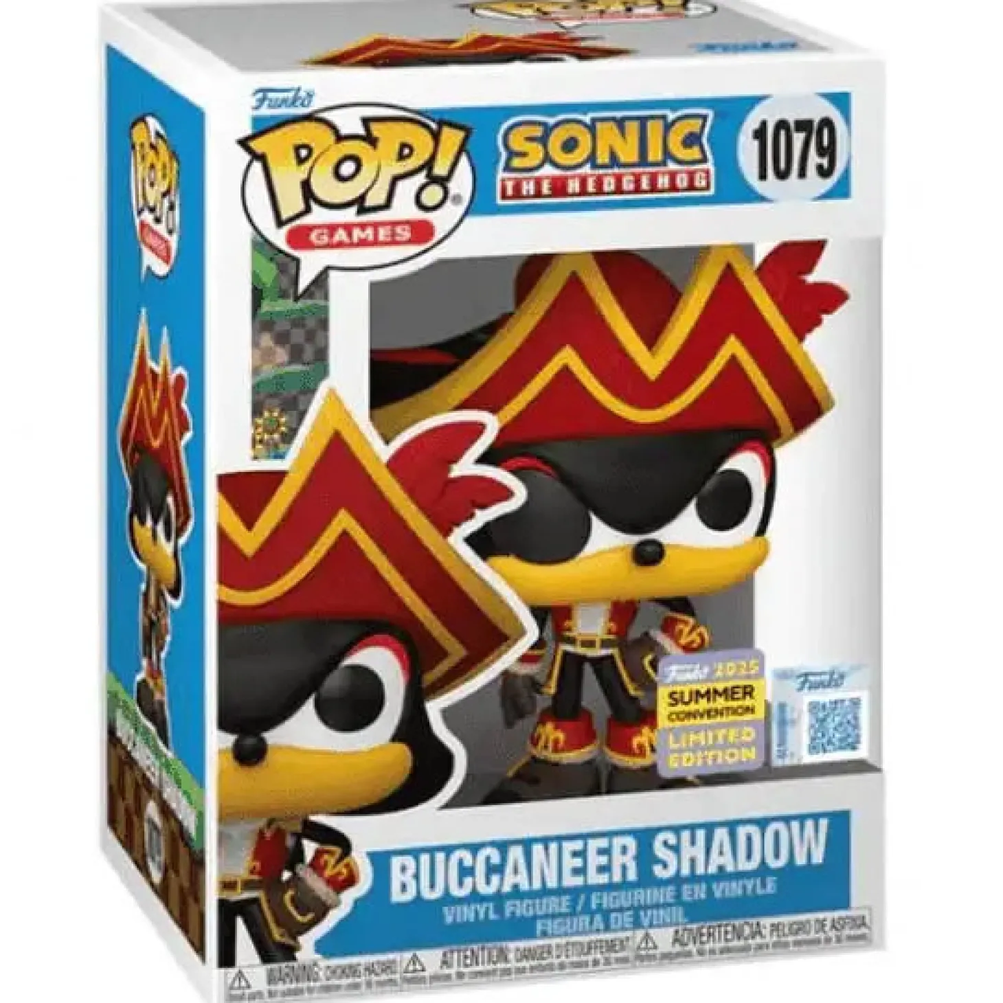Funko Pop! Sonic – Buccaneer Shadow (SDCC 2025)