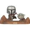 Funko Pop Star Wars Figura The Mandalorian y El Niño