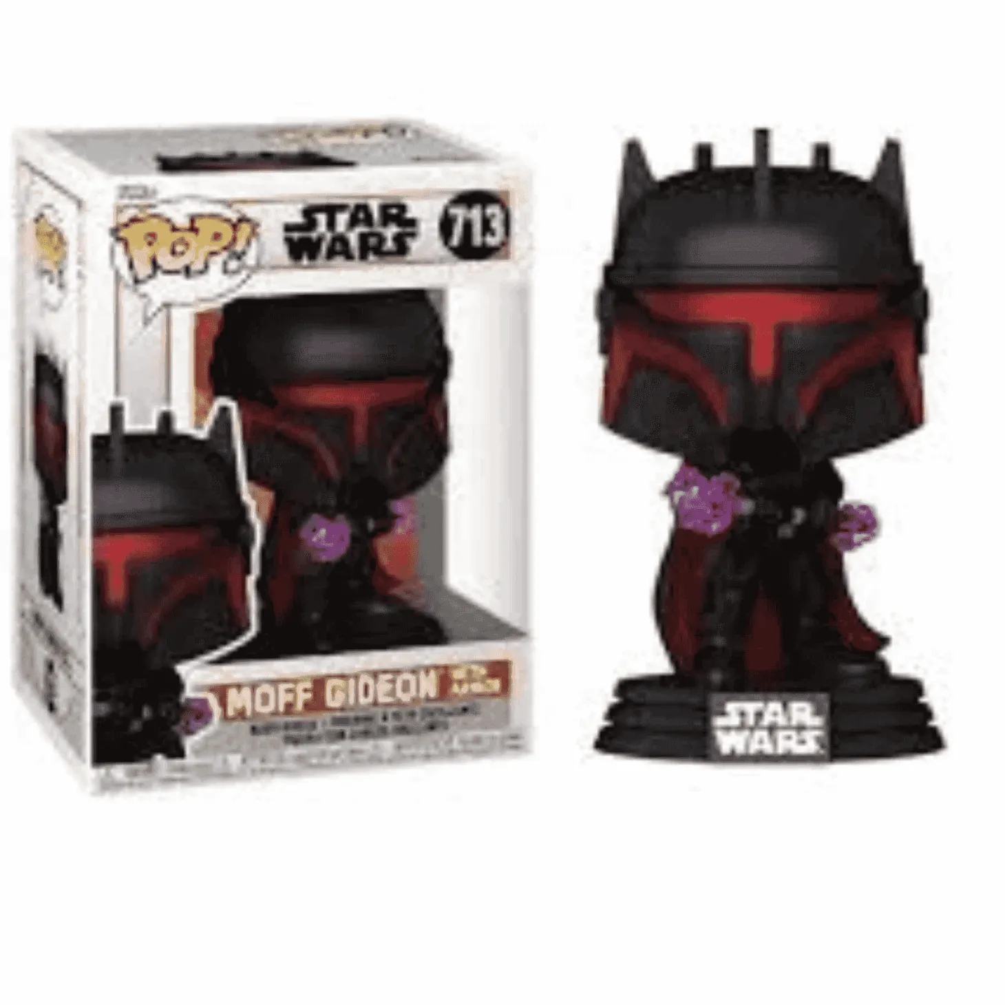Funko Pop Star Wars: Moff Gideon con armadura. ¡Ideal para fans!