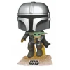 Funko Pop Star Wars The Mandalorian Con Jet Pack y Baby Yoda