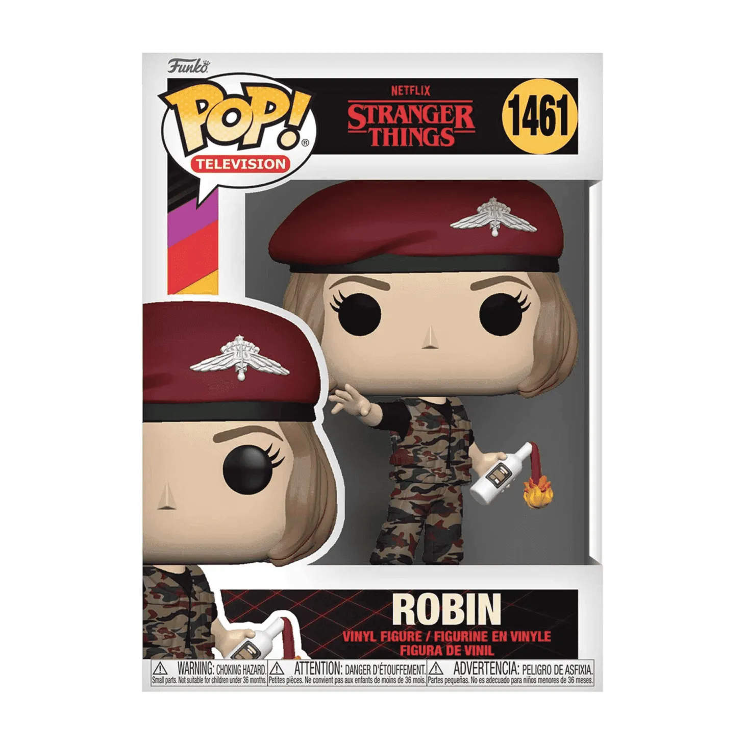 Funko POP TV Hunter Robin con cocktail Stranger Things 1461
