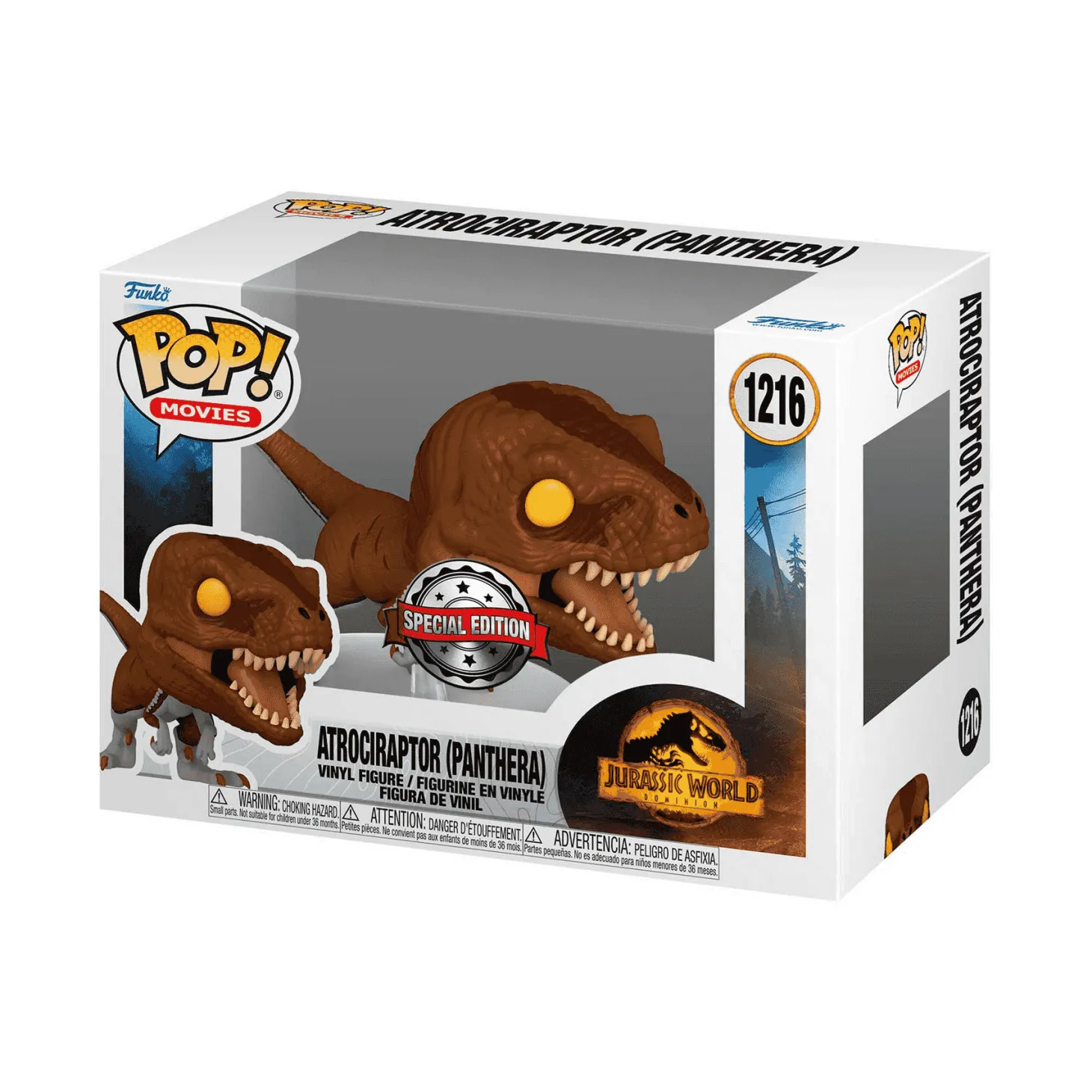 Funko Pop Vinyl Movies: Jw- Pop 2 - Figura coleccionable de Jurassic World