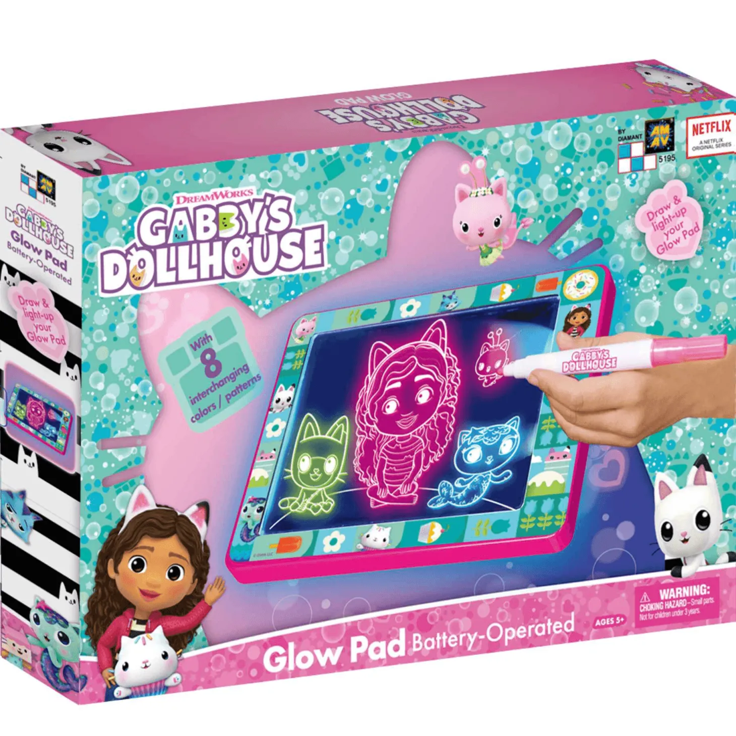 Gabbys Doll House Pizarra Mágica Luminosa