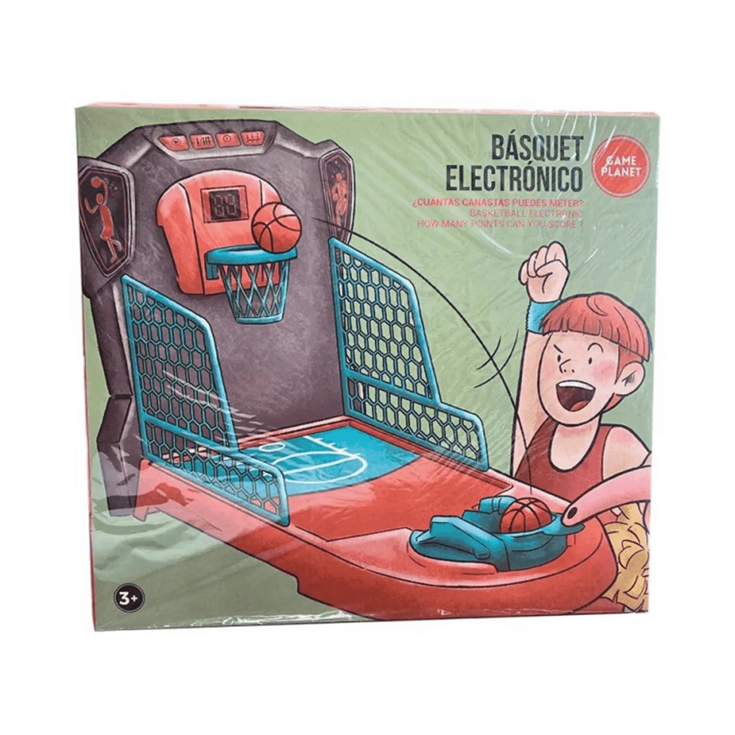 Game Planet Canasta Basket Electrónica