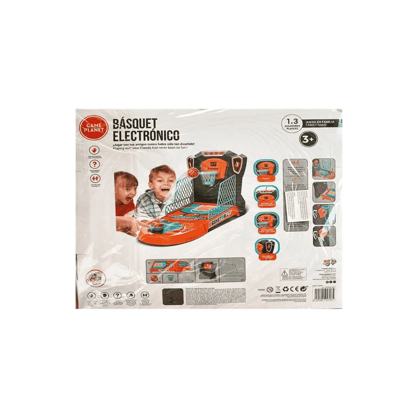 Game Planet Canasta Basket Electrónica