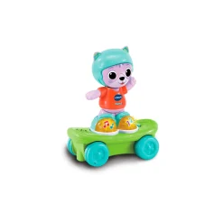 Gata interactiva infantil Nora la patinadora