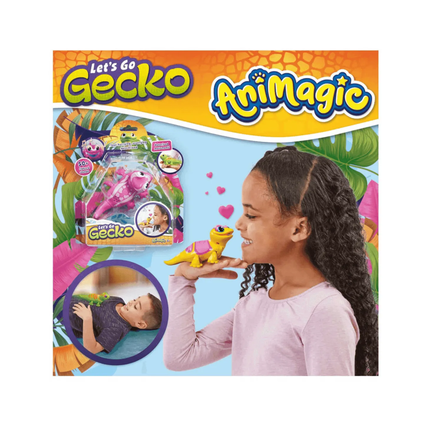 Gecko Mascota Interactiva