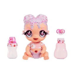 Glitter Babyz Muñeca Florecita Lila Wildboom