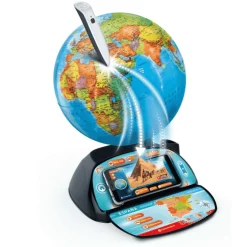 Globo Interactivo Real Time Clementoni | Aprende Geografía con Realidad Aumentada | Desde 7 Años