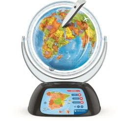 Globo Terráqueo Explora Mundo Digital