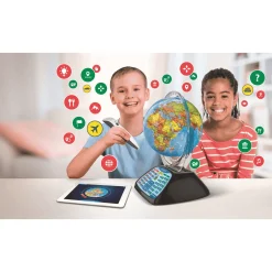 Globo Terráqueo Explora Mundo Digital