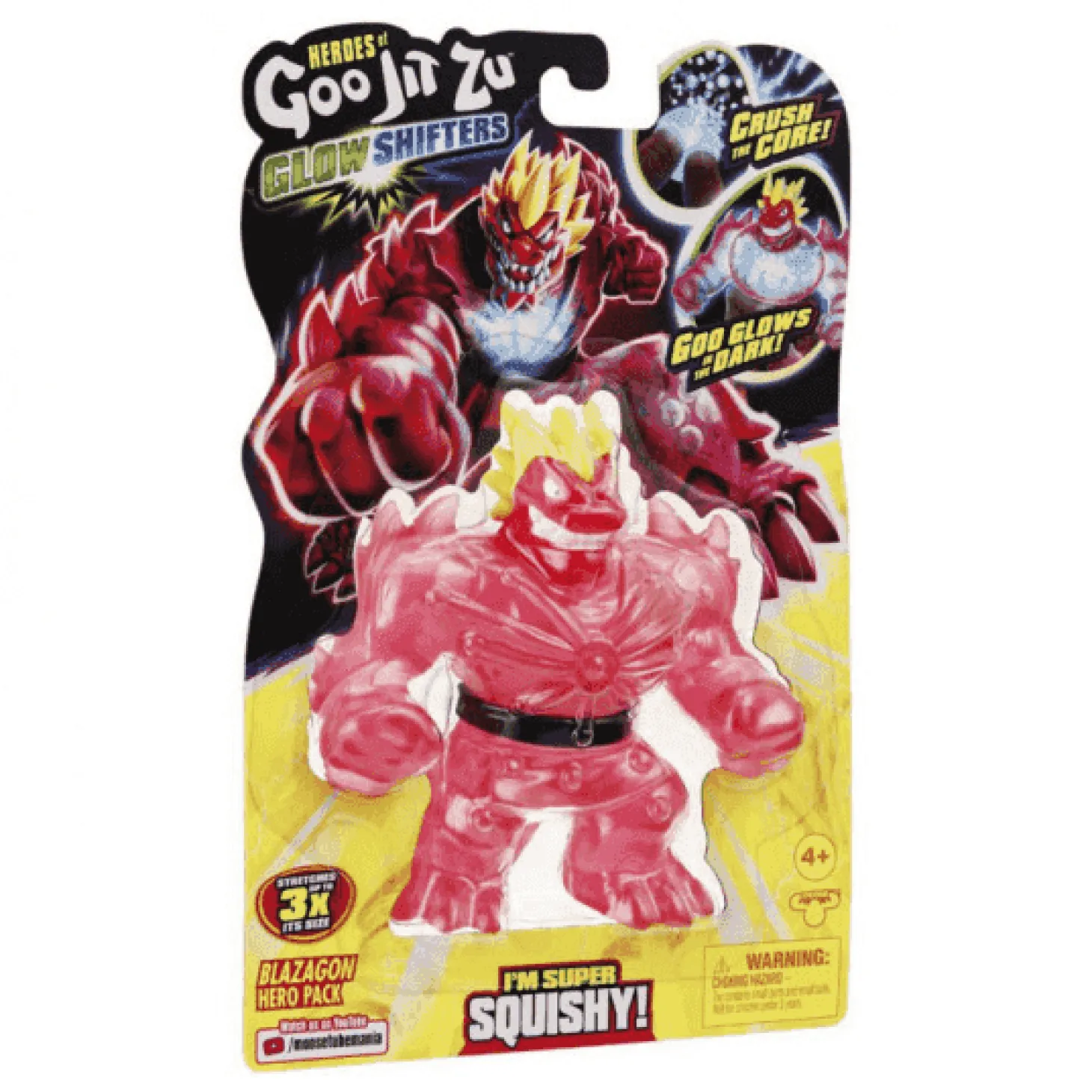 Goo Jit Zu Heroes Glow Shifters Blazagon