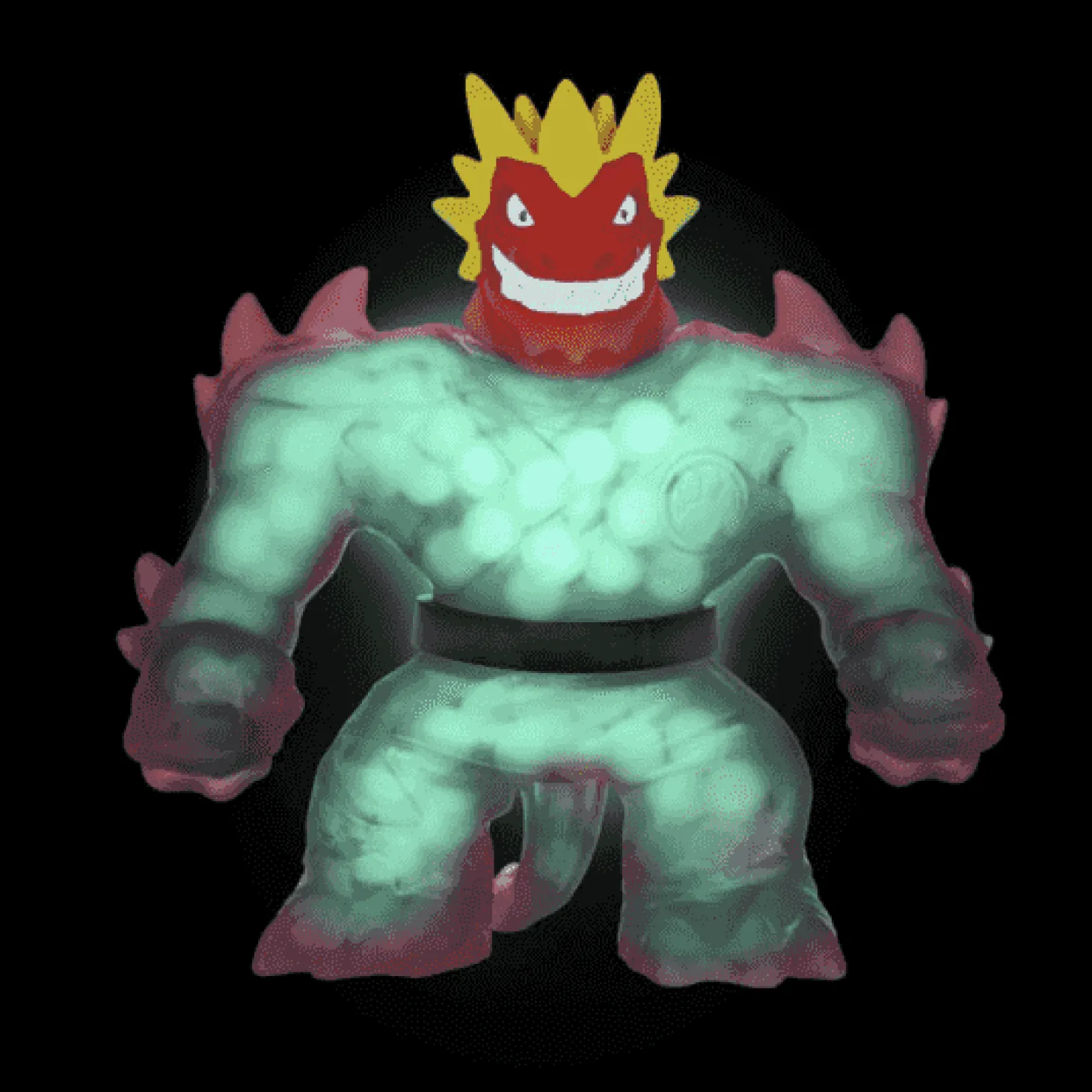 Goo Jit Zu Heroes Glow Shifters Blazagon